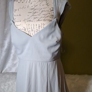 Birdy Grey Light Gray Fabric